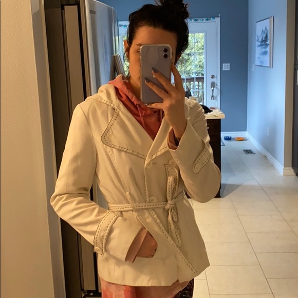 Spring Jacket w black stitching - Picture 2 of 2